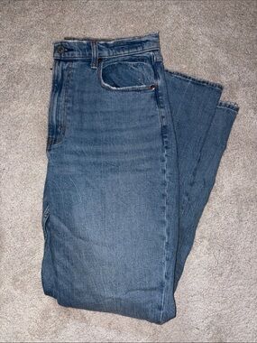 Abercrombie & Fitch Women’s 90s Slim Straight Ultra High Rise LONGS